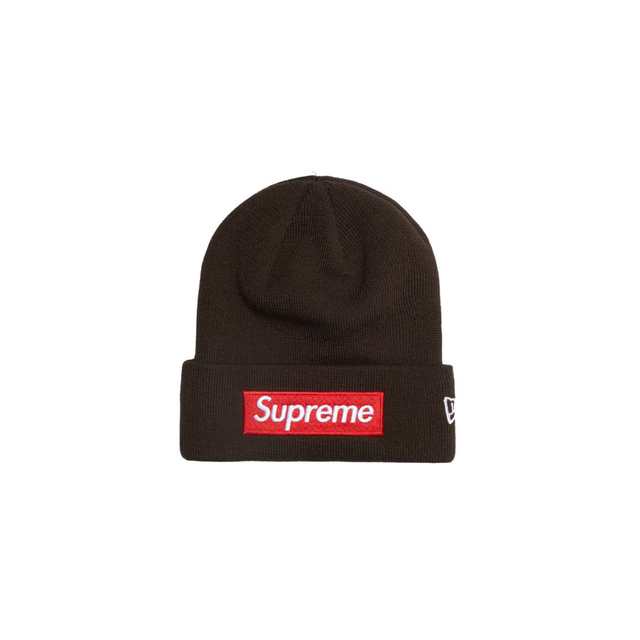 帽子Supreme New Era Box Logo Beanie "Brown"