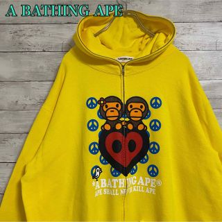 希少！BAPE パーカー M