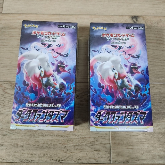 ポケモンカードゲーム ソード&シールド 強化拡張パック ダークファンタズマ エンタメ/ホビーのトレーディングカード(Box/デッキ/パック)の商品写真