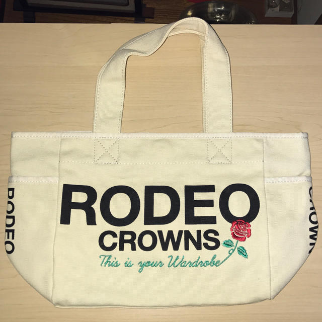 RODEO CROWNS(ロデオクラウンズ)の新品 RODEO ロゴ ミニトート キャンバス地 レディースのバッグ(トートバッグ)の商品写真