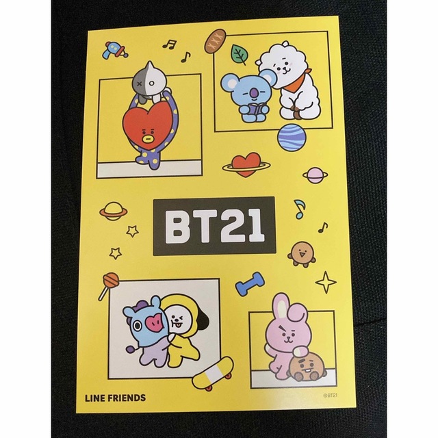 BTS BT21 ポストカード ポップアップストア 特典 ノベルティ | フリマアプリ ラクマ