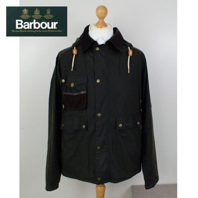 品質のいい Barbour スペイフィッシングジャケット SPEY バブアー 希少XLサイズ　Barbour - ブルゾン