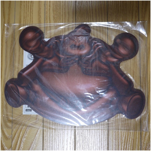 魔人ブウのチョコ型マウスパッド エンタメ/ホビーのアニメグッズ(その他)の商品写真