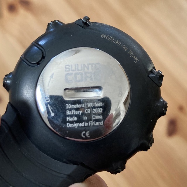 SUUNTO - スント/コア オールブラック/デジタル腕時計/SS014279010の