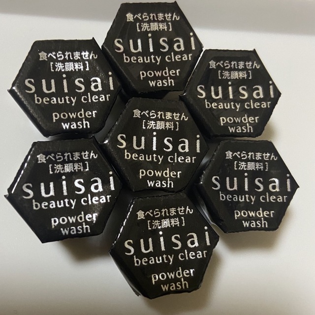 Suisai(スイサイ)のスイサイ　ブラック　７個 コスメ/美容のスキンケア/基礎化粧品(洗顔料)の商品写真