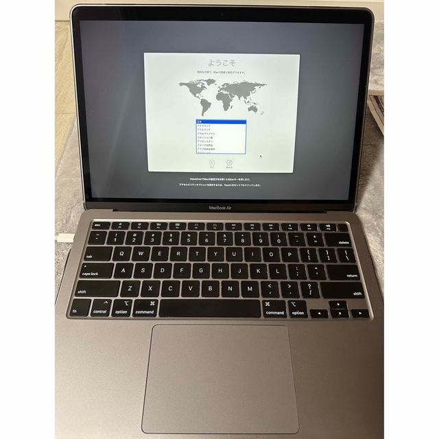 Mac Book Air 2020年Core-i7 4コア/メモリ16GBノートPC