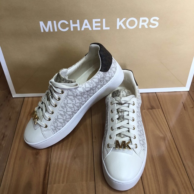 MICHAEL MICHAEL KORS マイケルコース MK ロゴ スニーカー-