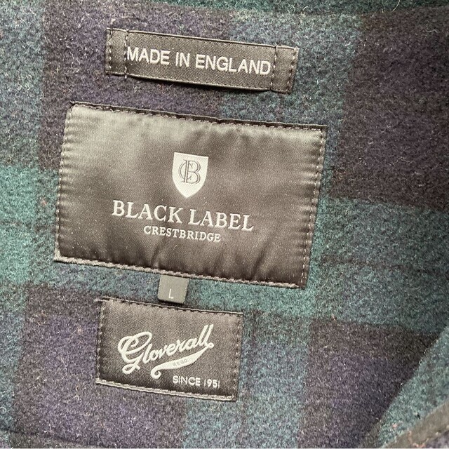 ブラックレーベルクレストブリッジ×GLOVERALL/ダッフルコート/ネイビー メンズのジャケット/アウター(ダッフルコート)の商品写真