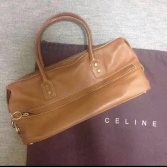 金額確定❗CELINEトリオンフ総柄キャンバスレザーバッグ