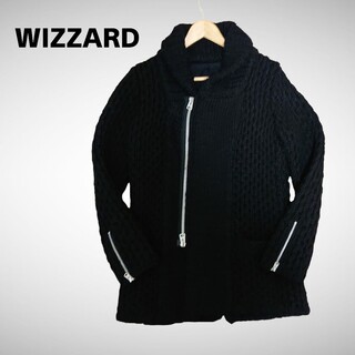 ウィザード(Wizzard)の専用出品【WIZZARD】ニットジャケット ベルト付 肉厚  ウール100%(ニット/セーター)