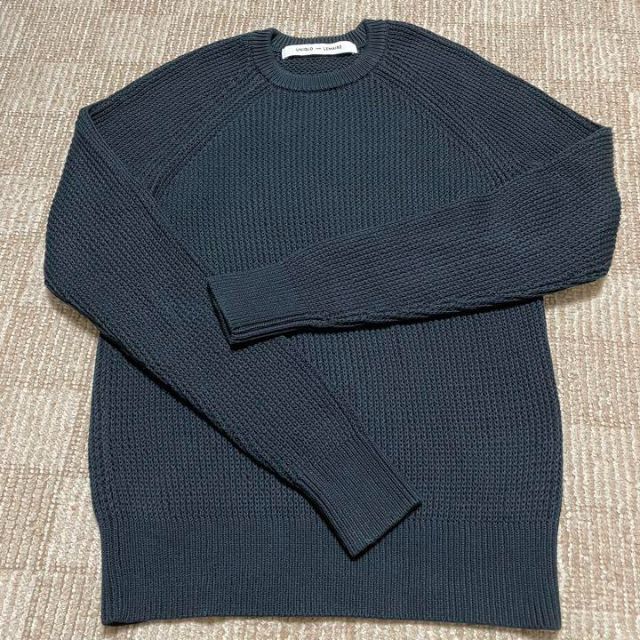 UNIQLO(ユニクロ)の1470 美品 UNIQLO AND LEMAIRE ニット プルオーバー 黒 メンズのトップス(ニット/セーター)の商品写真