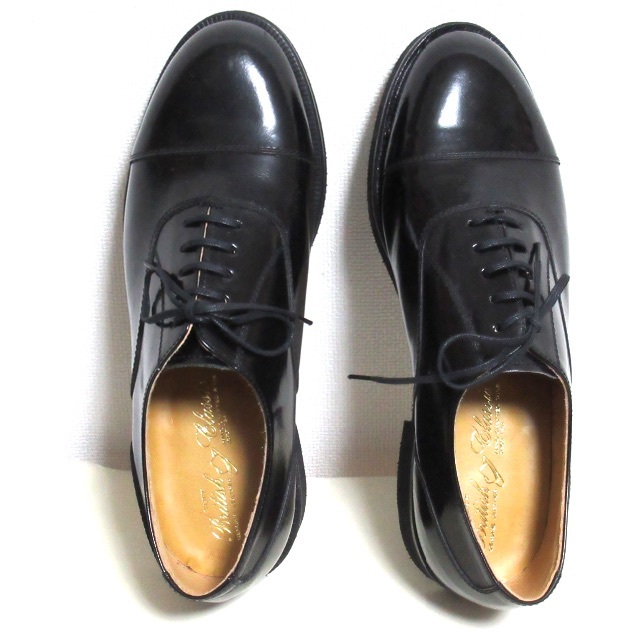 REGAL(リーガル)の【ブリティッシュクラシック】TUFF プレーントゥシューズ 23.5 ブラック レディースの靴/シューズ(ローファー/革靴)の商品写真
