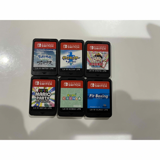 Switchソフト6本まとめ売り