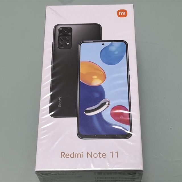 Redmi Note 11 Star Blueスマートフォン本体