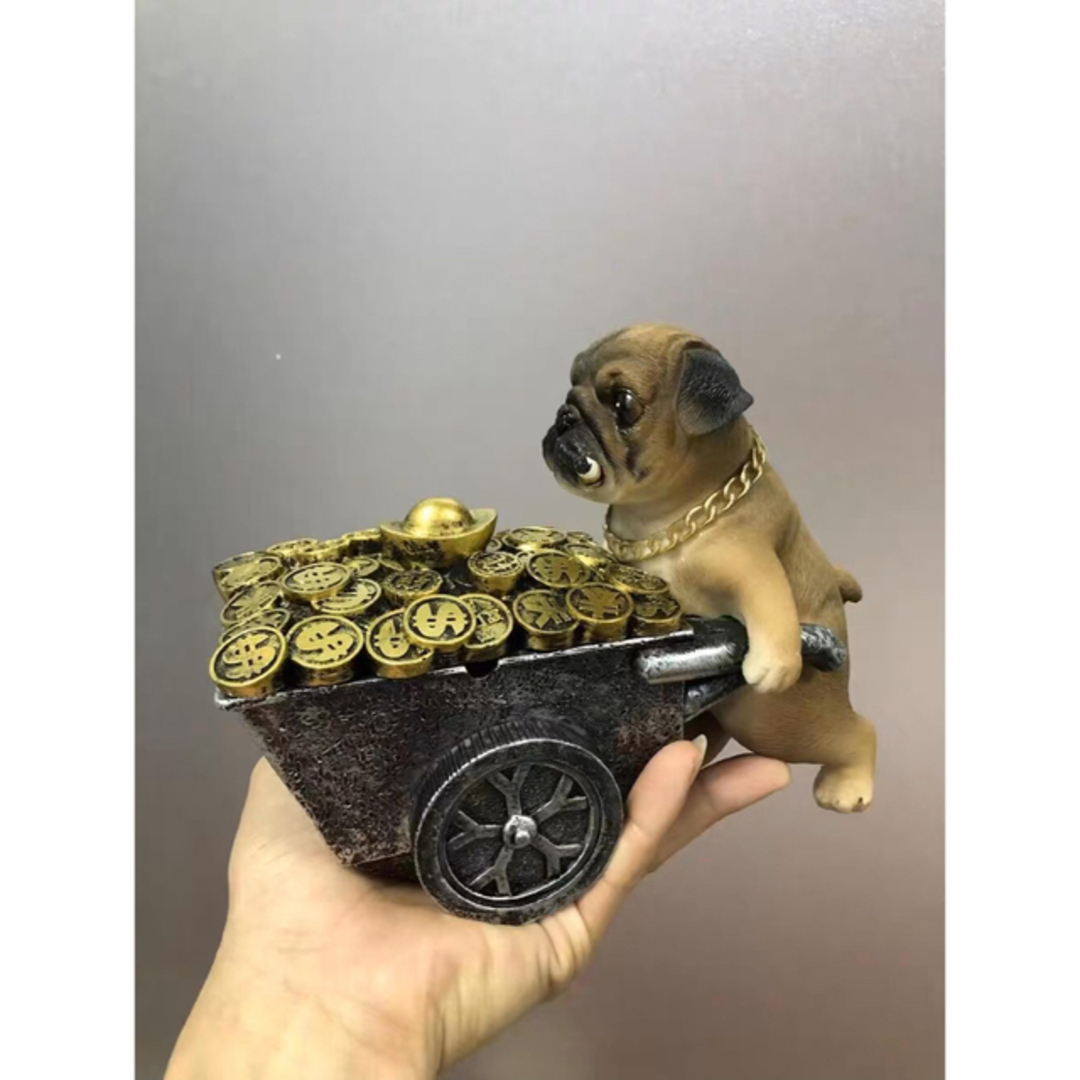 犬型 イヌ サングラス　パグ飾り パグ雑貨 置物 PUG