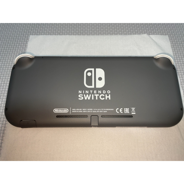 中古 Nintendo Switch Lite GY アダプター無 SDカード付 中古 Nintendo Switch Lite GY アダプター無 SDカード付