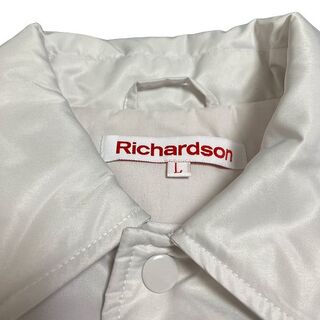 【新品】Richardson 20AW　ロゴ　中綿　ブルゾン　ライトグレー