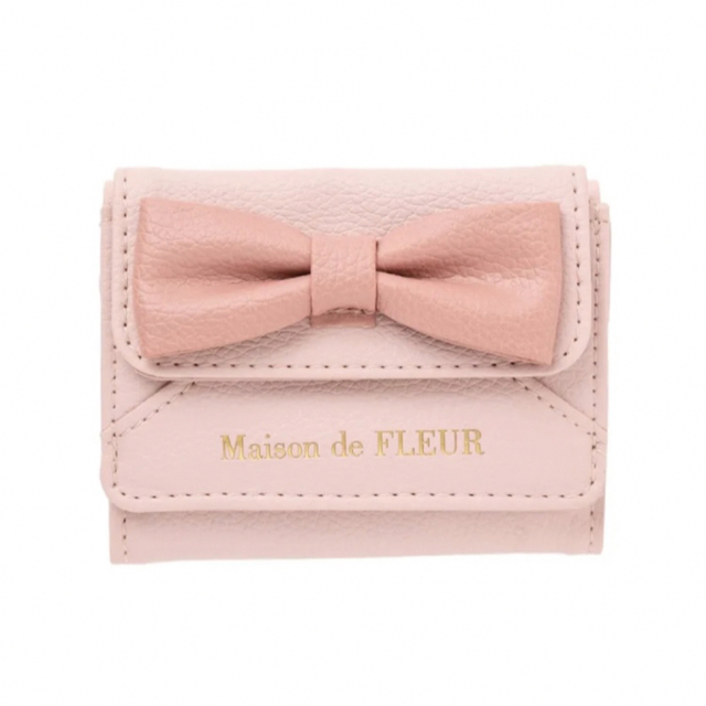 Maison de FLEUR(メゾンドフルール)のメゾンドフルール ミニ財布 レディースのファッション小物(財布)の商品写真