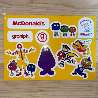 グラニフ(Graniph)のgraniph(グラニフ) マクドナルド　ステッカー　シール(ステッカー（シール）)