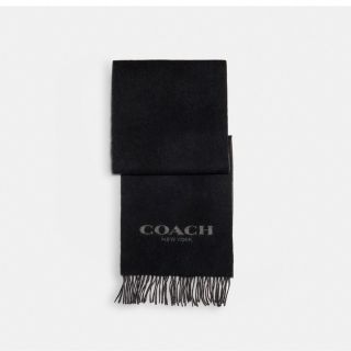 COACH - 新品タグ付き COACH カシミア混 ウールマフラー メンズの通販