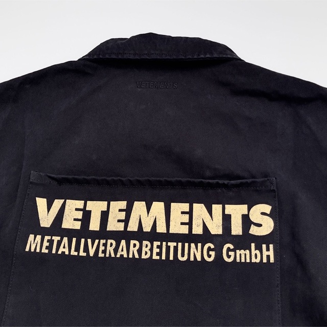 タグ付き VETEMENTS 18SS ヴェトモン トミー フーディーパーカー