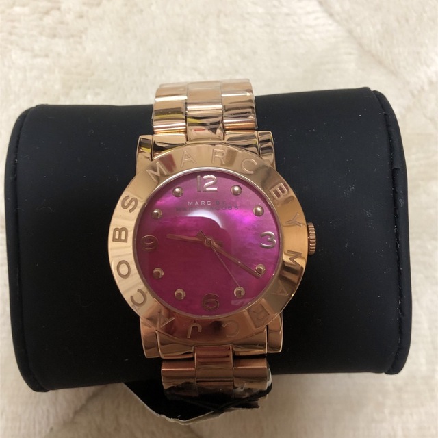 MARC BY MARCJACOBS】腕時計 ピンクゴールド-