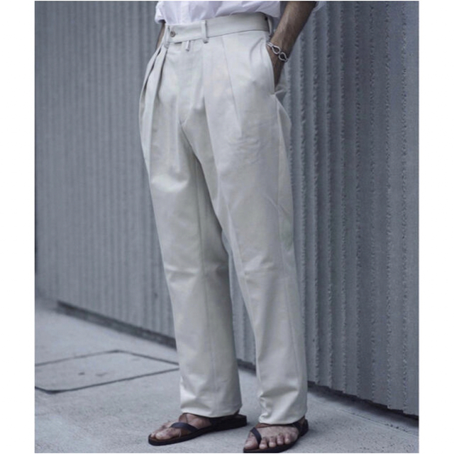 48股下NEAT Cotton Satin Standard Ivory 21AW