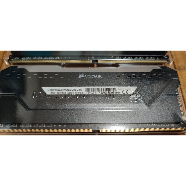 【開封品】CORSAIR 8GB 2枚 DDR4-3200 CMW16GX4M2 3