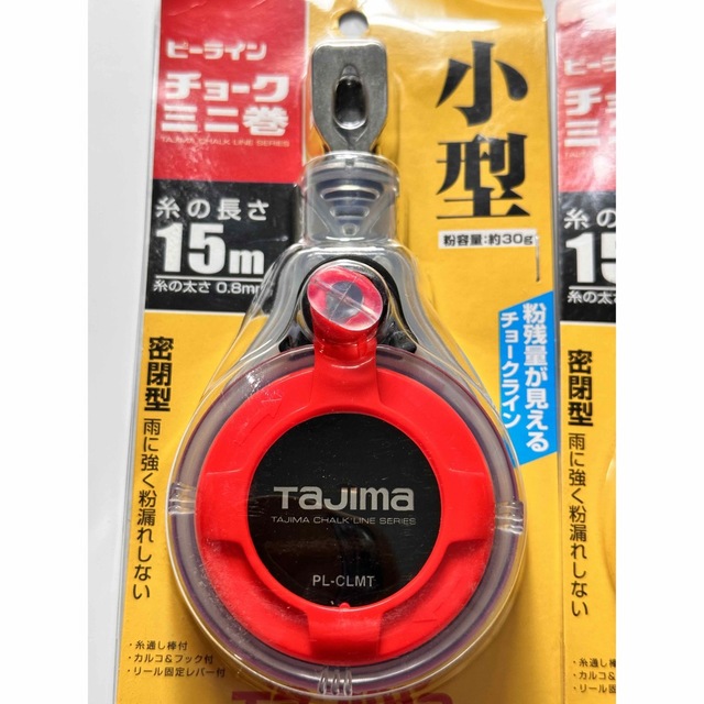 Tajima(タジマ)のタジマ　ピーライン　チョークミニ巻 スポーツ/アウトドアの自転車(工具/メンテナンス)の商品写真