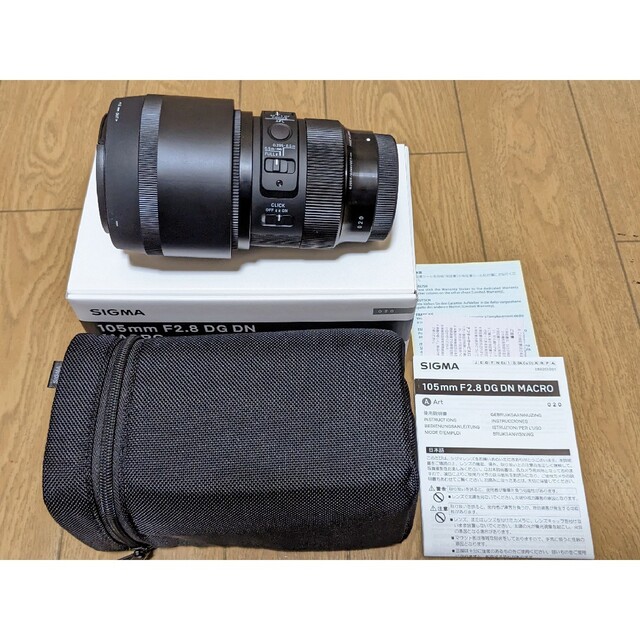 国内在庫】 DG F2.8 105mm SIGMA - SIGMA DN Eマウント用 SONY MACRO