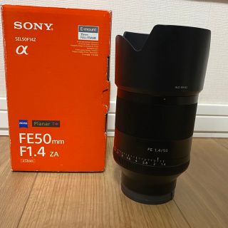 ソニー(SONY)の【特価】Planar T* FE 50mm F1.4 ZA SEL50F14Z(レンズ(単焦点))