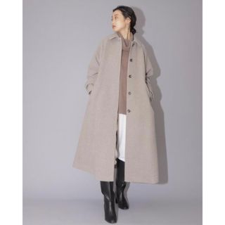 ナチュラルビューティーベーシック(NATURAL BEAUTY BASIC)の【ナチュラルビューティーベーシック】ウール ロングコート ボリュームAライン(ロングコート)