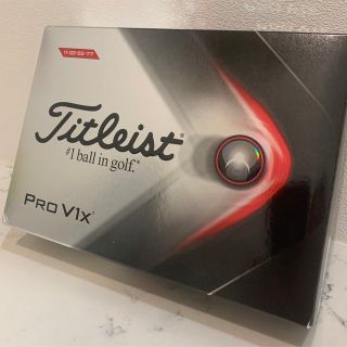 タイトリスト(Titleist)のタイトリスト PRO V1X 1ダース 12個 ホワイト(その他)