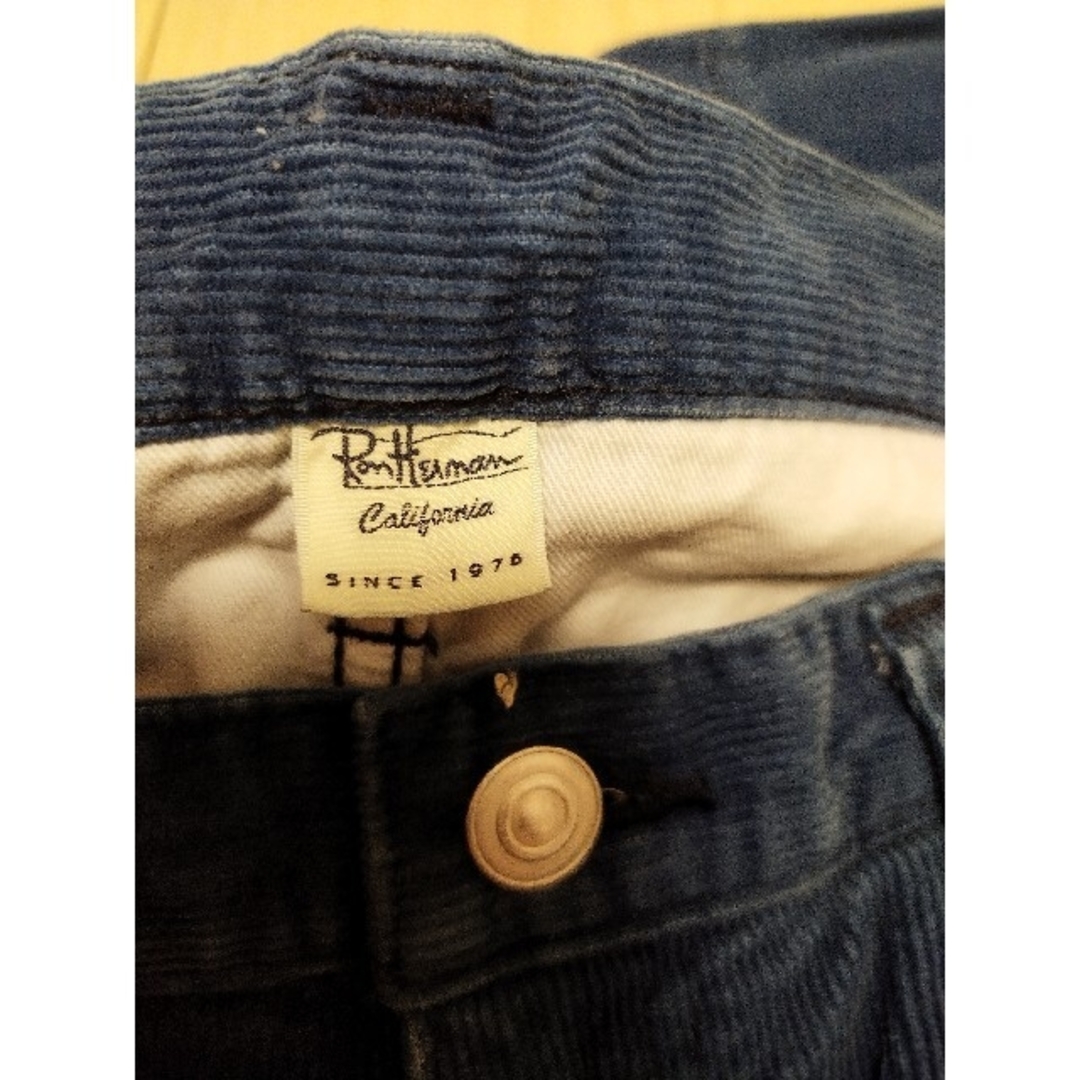 Ron Herman(ロンハーマン)のお値下げ◆美品　ロンハーマンコーデュロイダメージパンツ メンズのパンツ(デニム/ジーンズ)の商品写真
