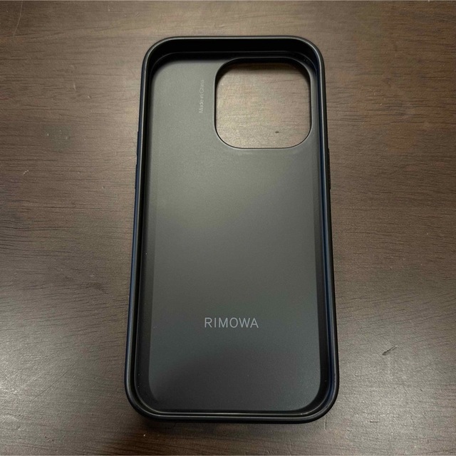 美品 RIMOWA リモワ iPhone 14 Proケース マットブラックリモワ