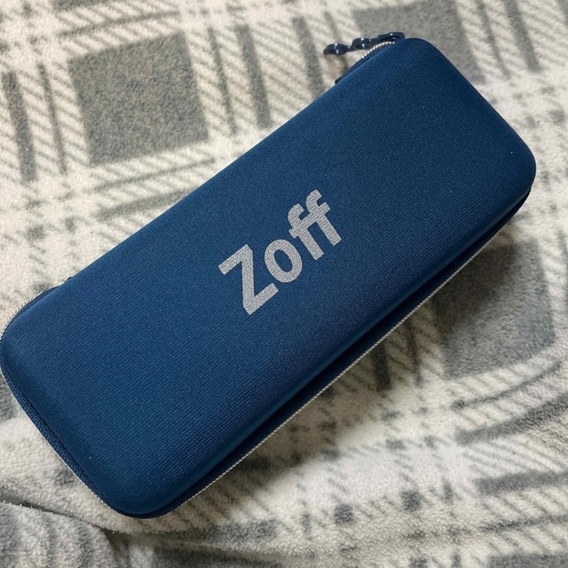 Zoff ゾフ メガネケース 青 ブルー