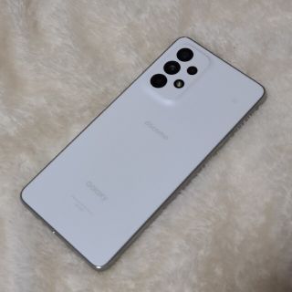 ギャラクシー(Galaxy)のフミ様 専用【超美品】Galaxy A53 5G SC-53C オーサムホワイト(スマートフォン本体)