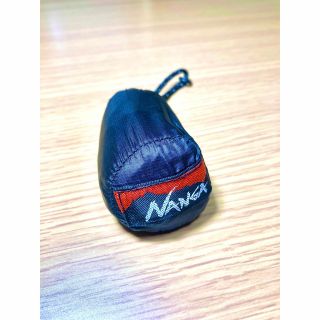 ナンガ(NANGA)の【新品】NANGAナンガ　ポケッタブルエコバッグ　ブラック(エコバッグ)