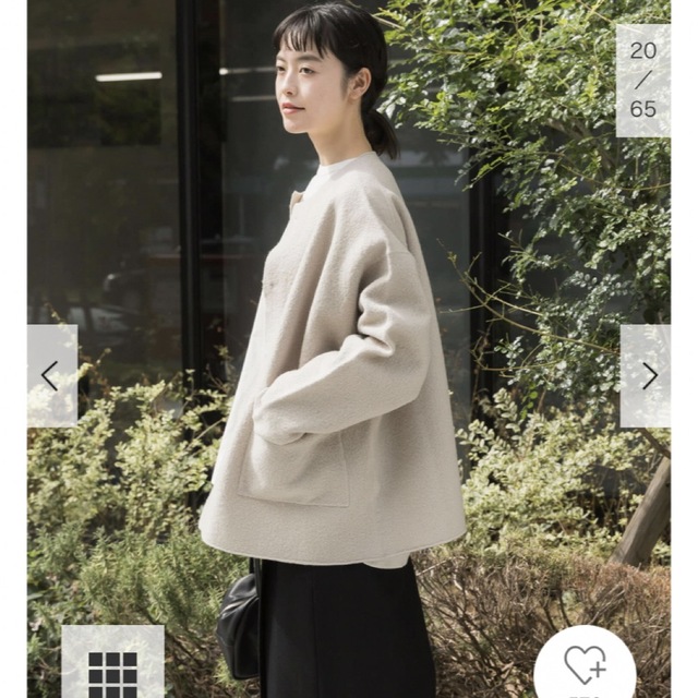 新品タグ付◉ かぐれ ウールショートジャケット DOORS アーバンリサーチ