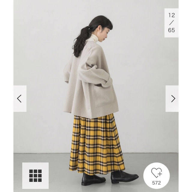 新品タグ付◉ かぐれ ウールショートジャケット DOORS アーバンリサーチ