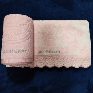 ジルスチュアート(JILLSTUART)の【未使用黄ばみアリ】JILLSTUART　フェイスタオル2枚(タオル/バス用品)