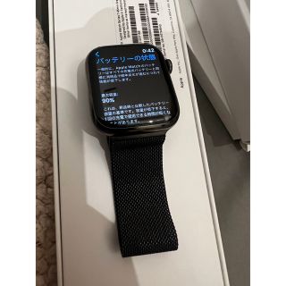 アップルウォッチ(Apple Watch)のApple Watch series7 45mm ステンレス　mkl33j/a(腕時計(デジタル))