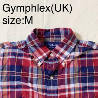 ジムフレックス(GYMPHLEX)のGymphlex(UK)ビンテージコットンチェックBDシャツ(シャツ)