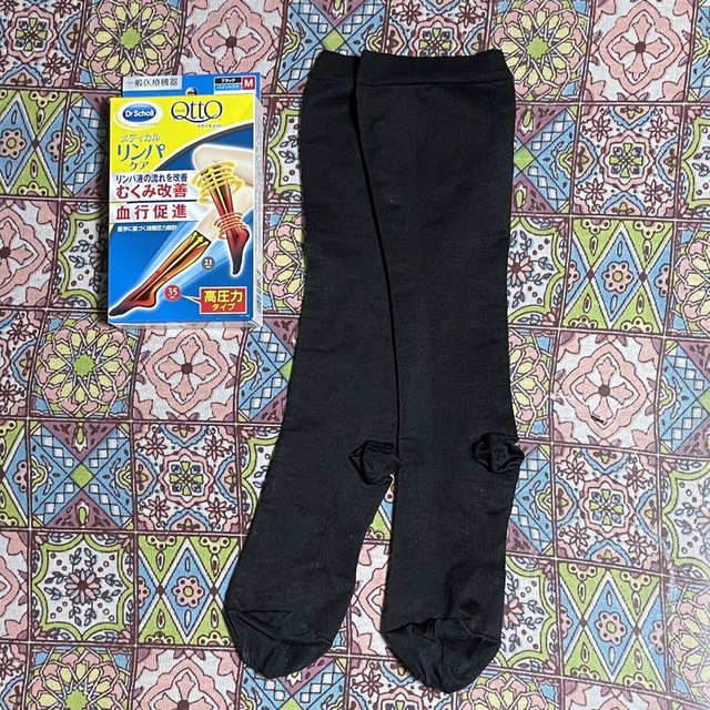 Dr.scholl(ドクターショール)のドクター　ショール　メディキュット　ハイソックス　Mサイズ レディースのレッグウェア(ソックス)の商品写真