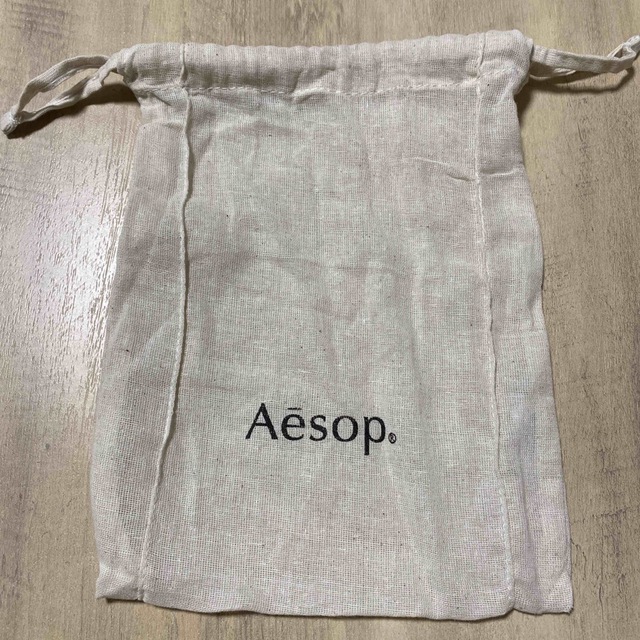 Aesop(イソップ)のAesop イソップ　巾着 レディースのバッグ(ショップ袋)の商品写真