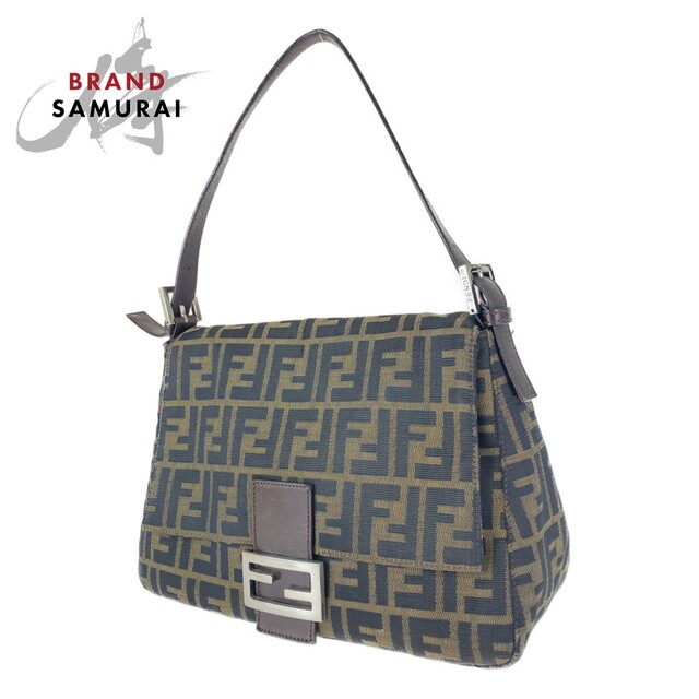 格安SALEスタート】 FENDI 306836 マンマバケット ズッカ柄 ショルダー