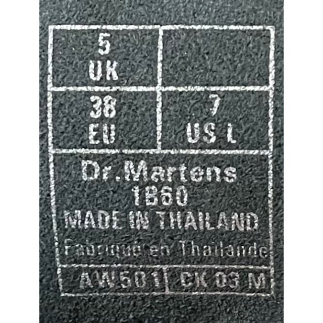 Dr.Martens(ドクターマーチン)のレアモデル　ドクターマーチン☆☆１Ｂ６０　２０ホール☆☆サイドジップ レディースの靴/シューズ(ブーツ)の商品写真