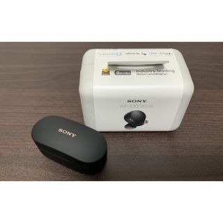  SONY ワイヤレスイヤホン ブラック WF-1000XM4 BM ソニー　黒(ヘッドフォン/イヤフォン)