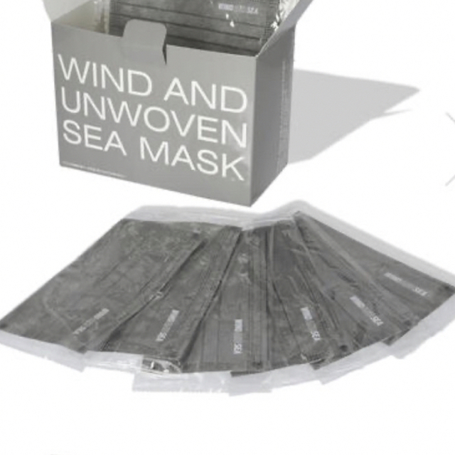 ☆WIND AND SEA UNWOVEN MASK 1箱50枚入り