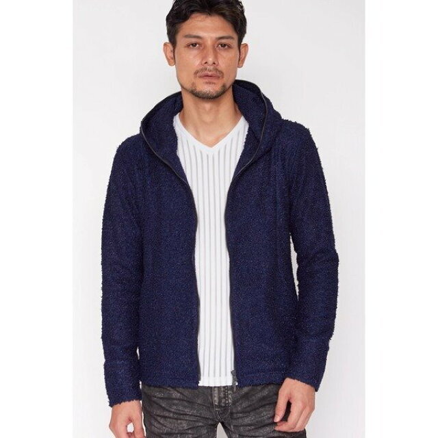 TORNADO MART(トルネードマート)の【ネイビー】【M】TORNADO MART∴ループスノウジャージーパーカー その他のその他(その他)の商品写真